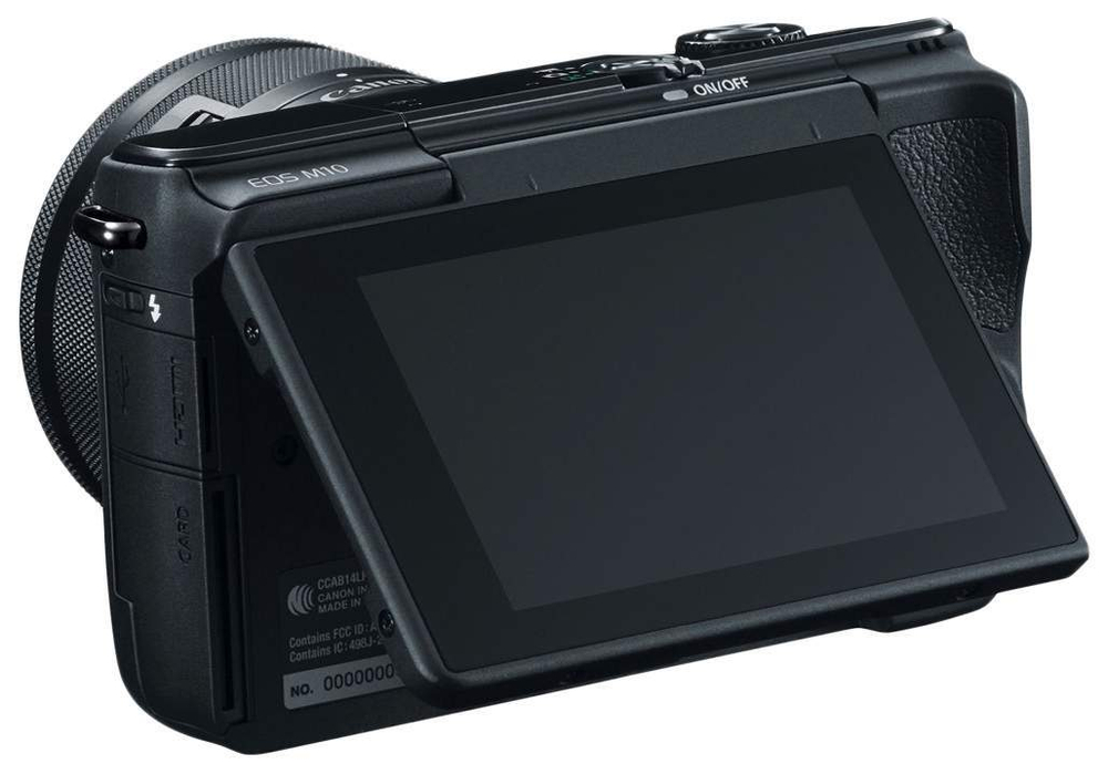 Фотоаппарат системный Canon EOS M10 EF-M 15-45mm Black