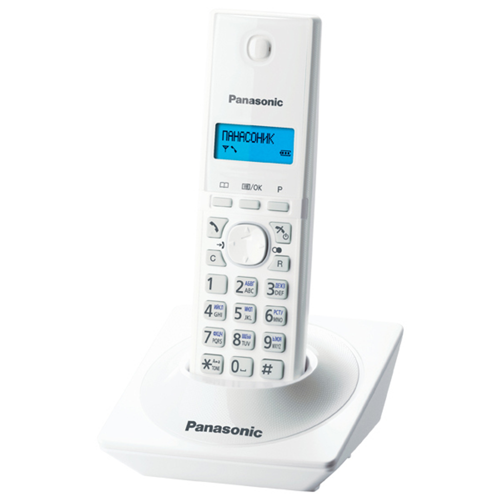 DECT телефон Panasonic KX-TG1711RUW белый
