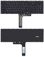 Клавиатура для MSI GS75 GL75 GX63 черная с цветной подсветкой