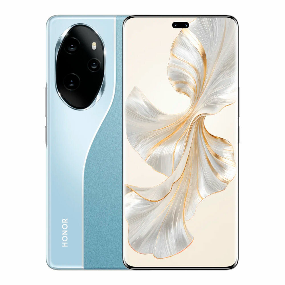Смартфон Honor 100 Pro, 12 ГБ/256 ГБ, 2 Nano-SIM, голубой