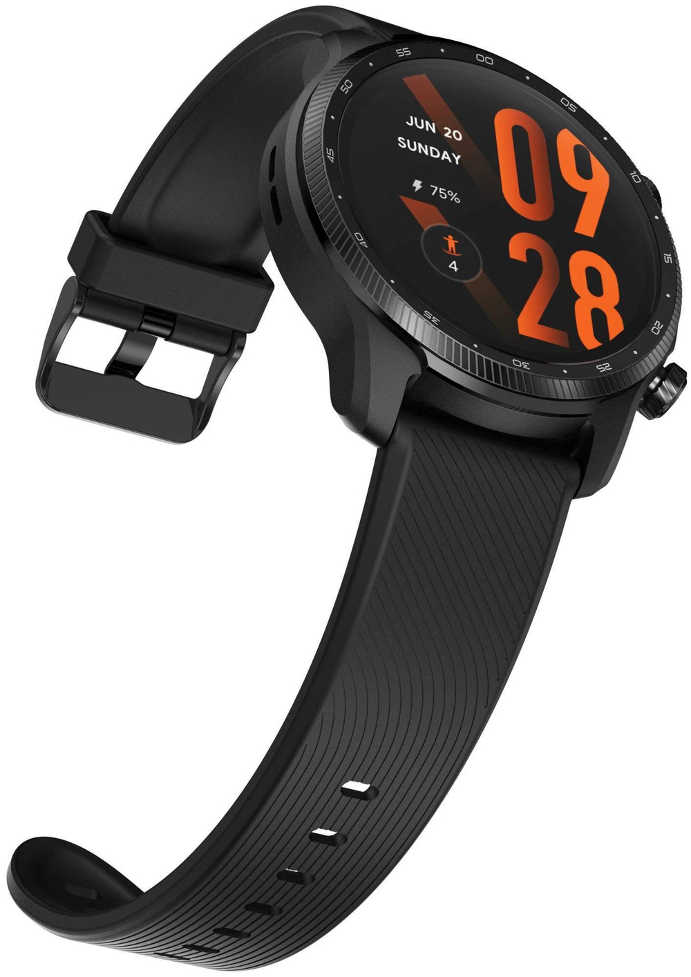 Смарт-часы ARK mobvoi Ticwatch Pro3 Ultra 22мм,  1.4"  черный / черный