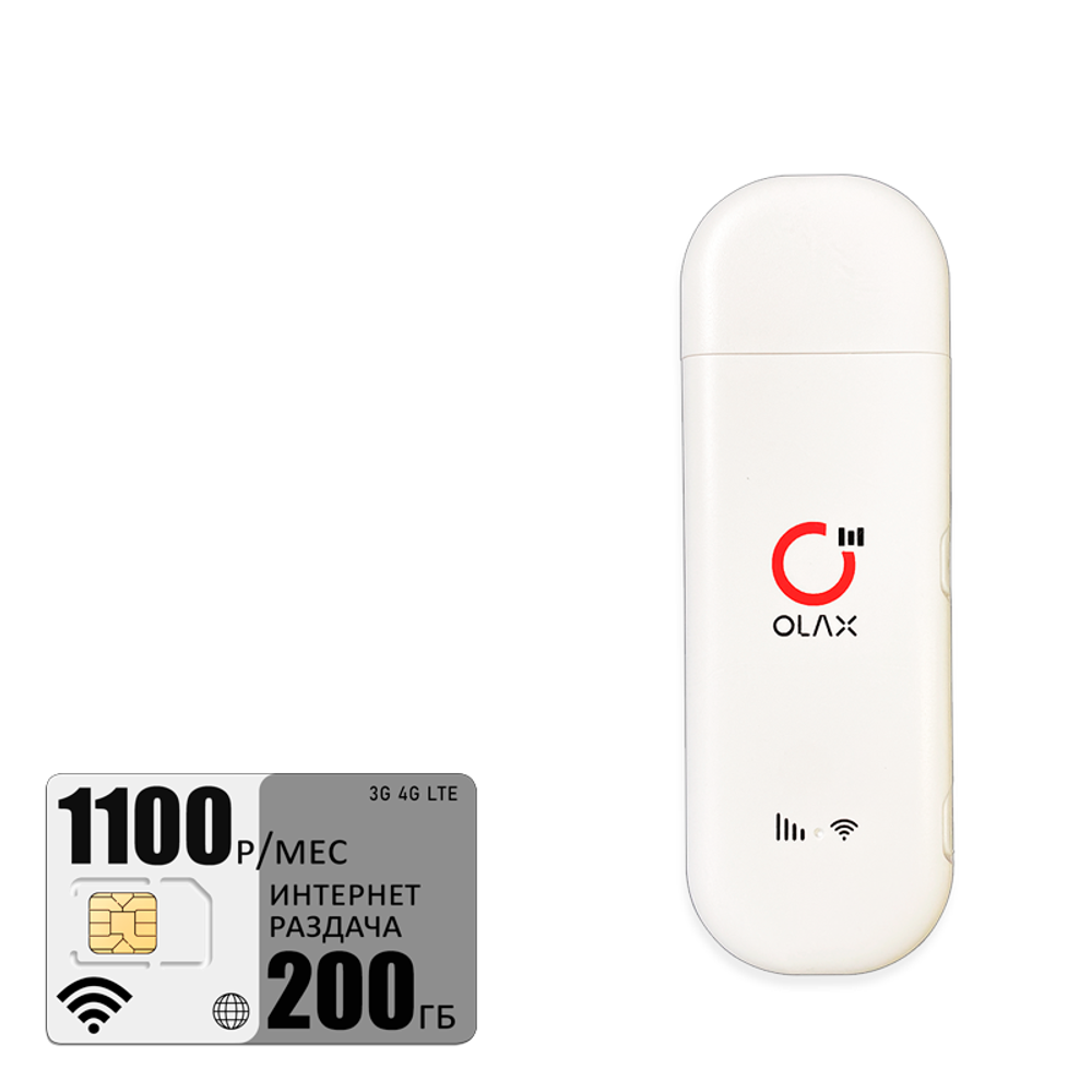 Usb-модем Olax F90 (modem-f90-ros1100-200gb-pro-sb)