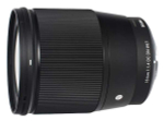Объектив SIGMA 16mm f/1.4 DC DN Sony E