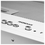 Вытяжка встраиваемая HYUNDAI HBB 6035 W белый