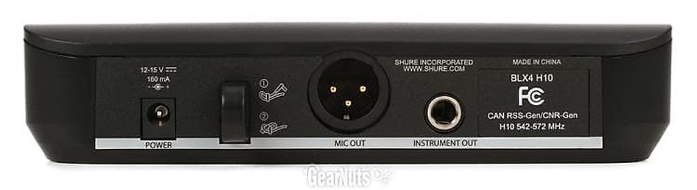 Беспроводная петличная микрофонная система Shure BLX14 / CVL-H10