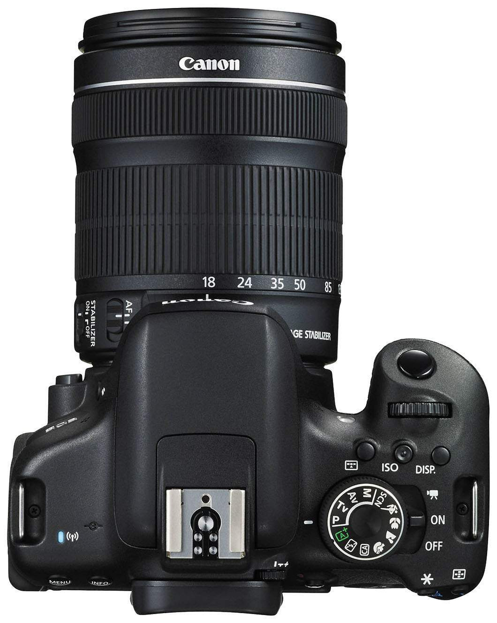 Фотоаппарат зеркальный Canon EOS 750D 18-135mm IS STM Black