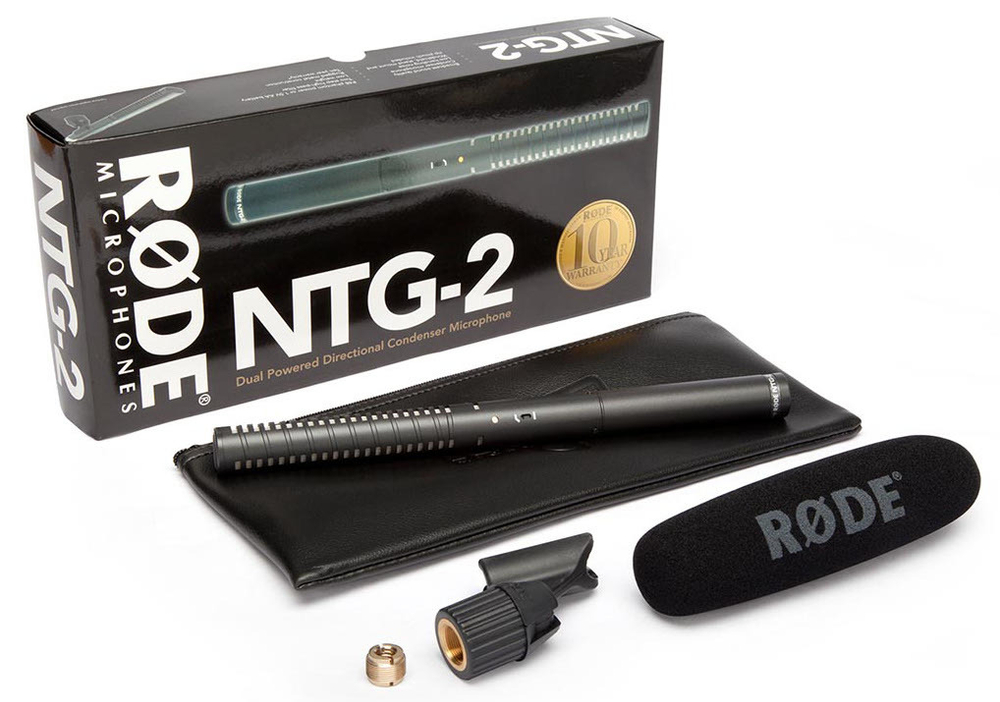 Конденсаторный микрофон RODE NTG2 Shotgun Microphone