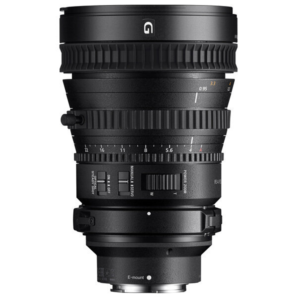 Объектив Sony FE PZ 28-135mm f/4.0 G OSS SELP28135G черный