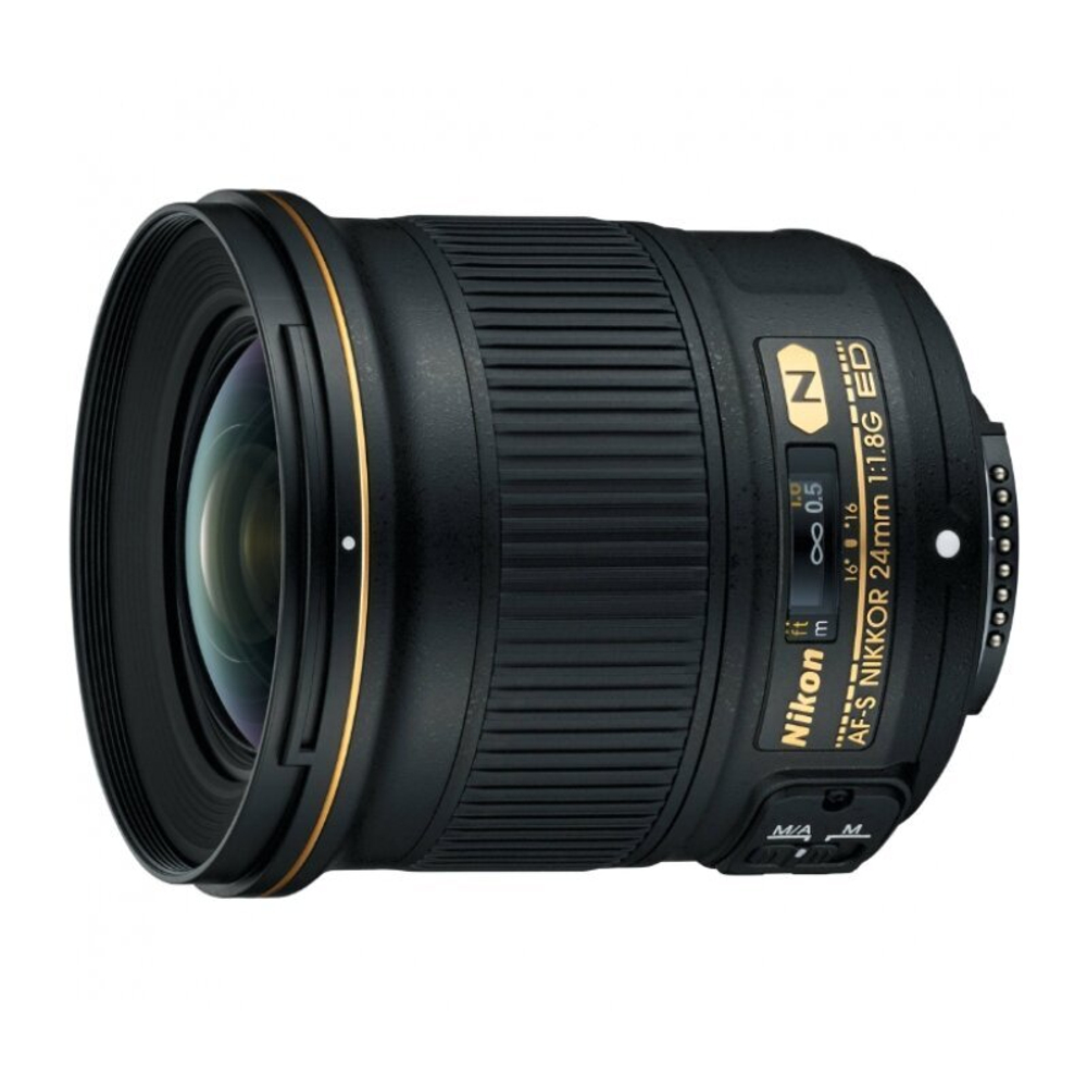 Объектив Nikon 24mm f/1.8G ED AF-S Nikkor черный