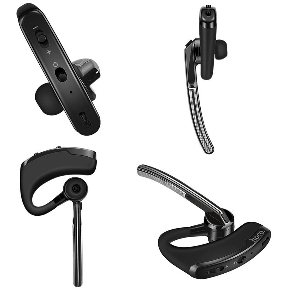 Гарнитура Bluetooth Hoco E15 Rede - Черная