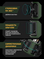 Портативная колонка NowGo F1 Global Black