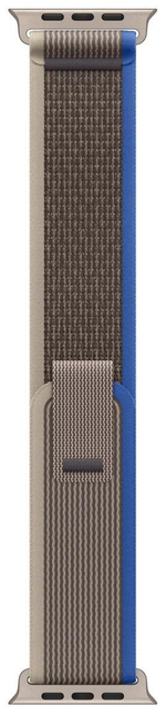 Смарт-часы Apple Watch Ultra 49 мм Titanium Case, титановый/сине-серый Trail Loop S/M