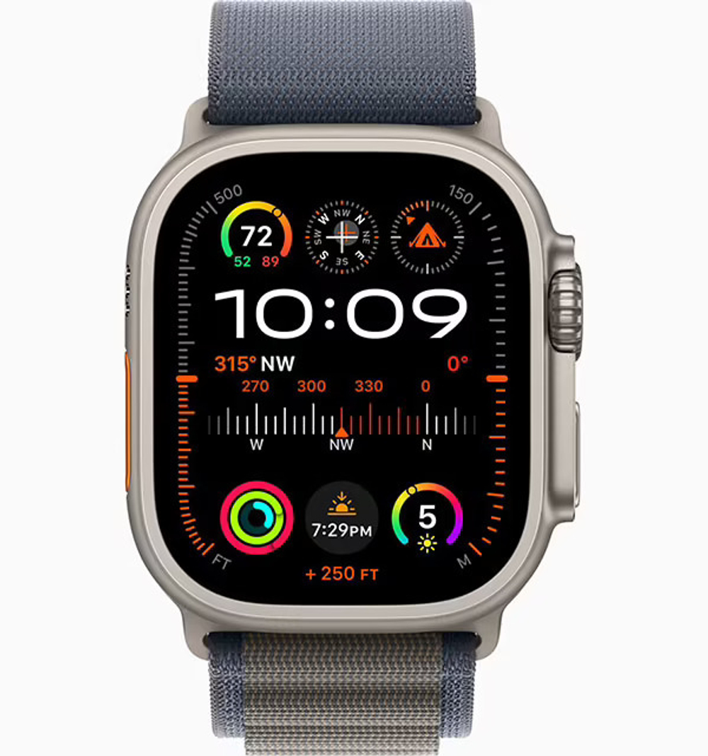 Смарт-часы Apple Watch Ultra 2 49mm Alpine Loop Blue Medium