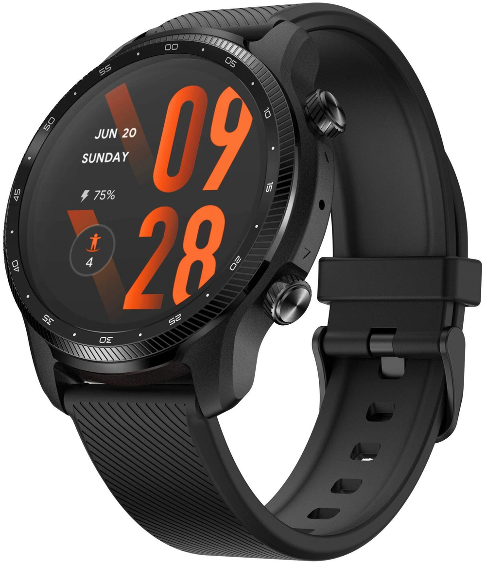 Смарт-часы ARK mobvoi Ticwatch Pro3 Ultra 22мм,  1.4"  черный / черный
