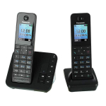 DECT телефон Panasonic KX-TGH222RUB черный