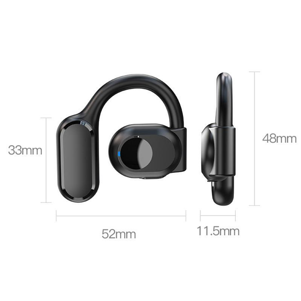 Моно гарнитура BandRate Smart BRSTWSBY99BB черный (13103172)