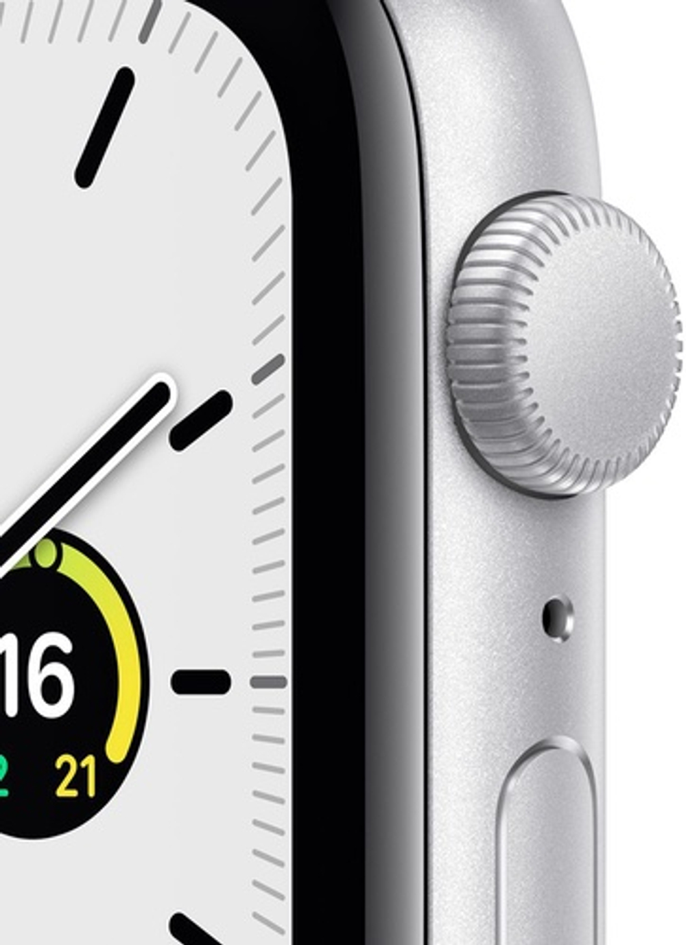 Смарт-часы Apple Watch SE GPS, 44mm Silver with Abyss Blue Sport Band