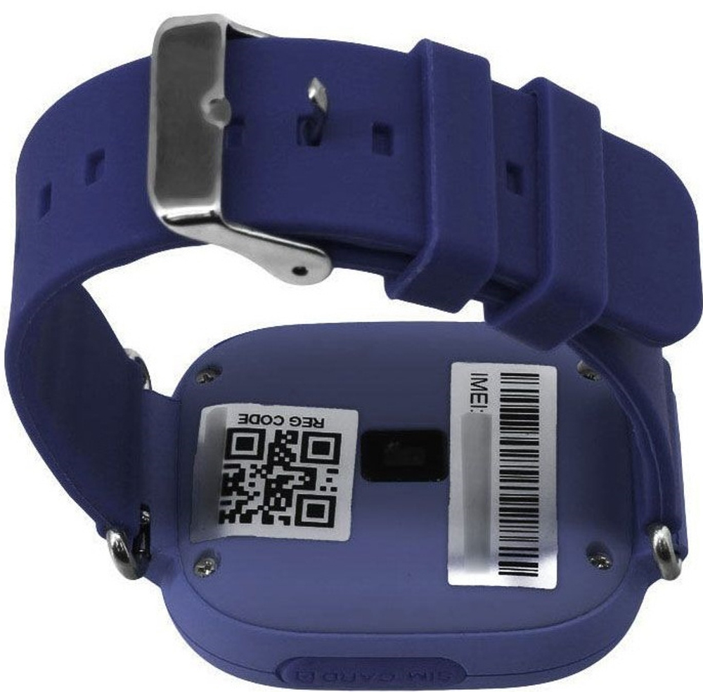 Детские смарт-часы Smart Baby Watch Q90 с GPS трекером Dark Blue/Blue
