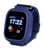 Детские смарт-часы Smart Baby Watch Q90 с GPS трекером Dark Blue/Blue