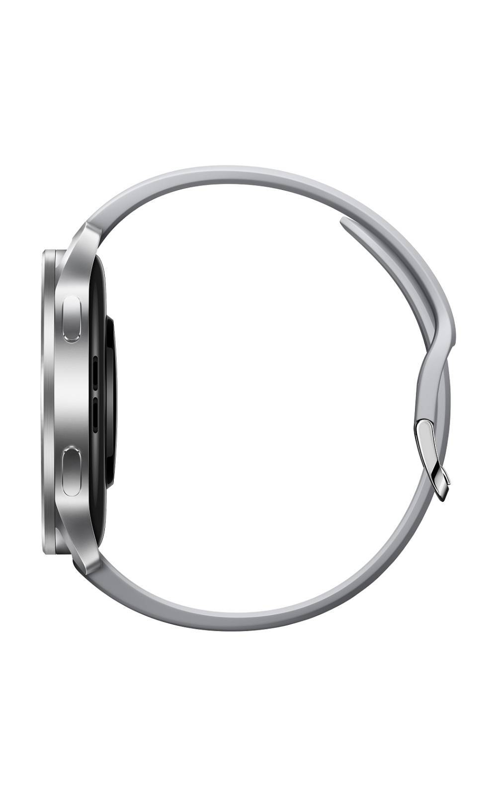 Смарт-часы Xiaomi Watch S3 серебристый/белый (BHR7873GL)