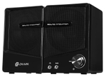 Колонки Oklick OK-126 2.0, 6Вт, черный