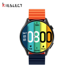 Умные часы Kieslect Calling Watch Kr Pro черный/оранжевый, синий