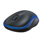 Беспроводная мышь Logitech M185 синий, черный (910-002632)