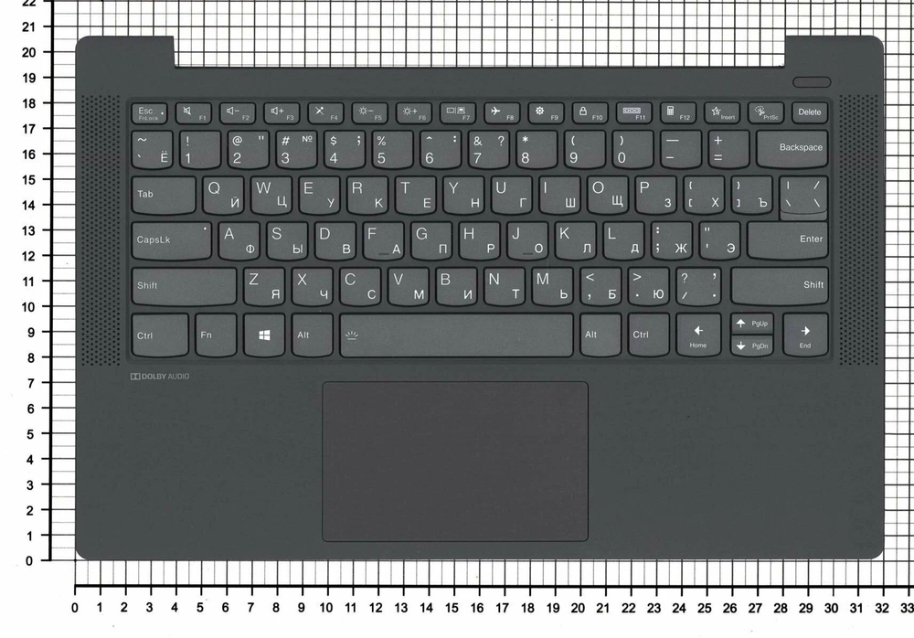 Клавиатура OEM для ноутбука Lenovo IdeaPad 5-14ALC05