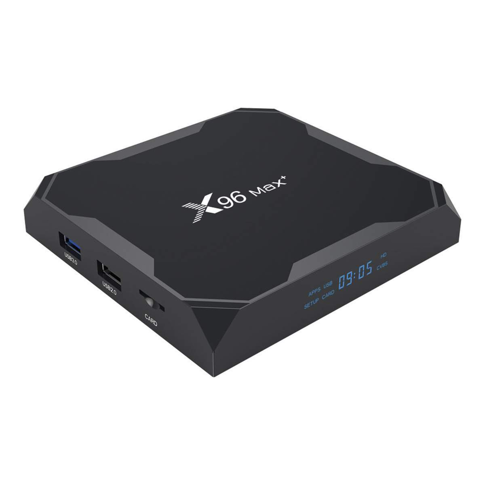 Смарт ТВ приставка DGMedia X96 Max+, Андроид медиаплеер 2/16 Gb, Amlogic S905X3