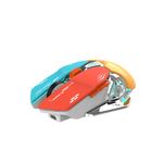 Беспроводная игровая мышь Run Energy G-551-D белый, желтый, красный, синий