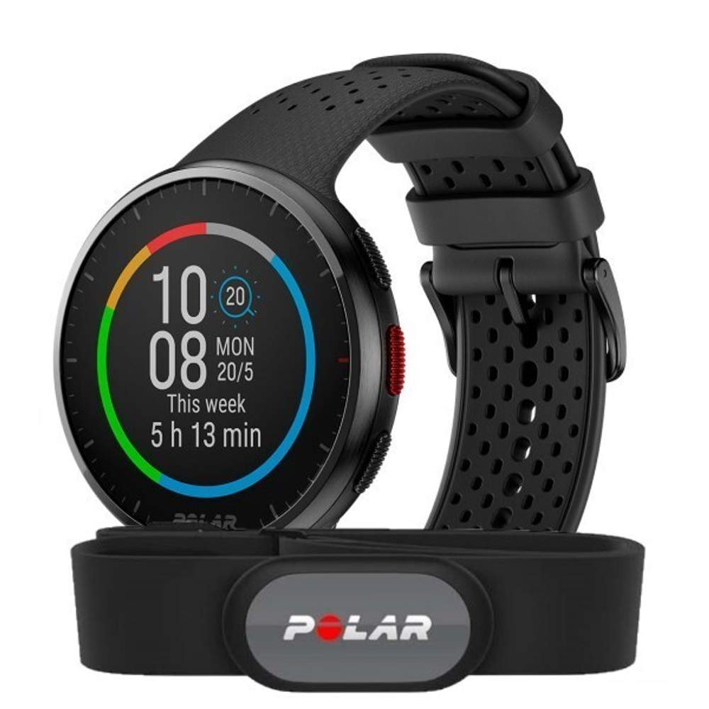 Умные спортивные часы Polar Pacer Pro Carbon Grey HR