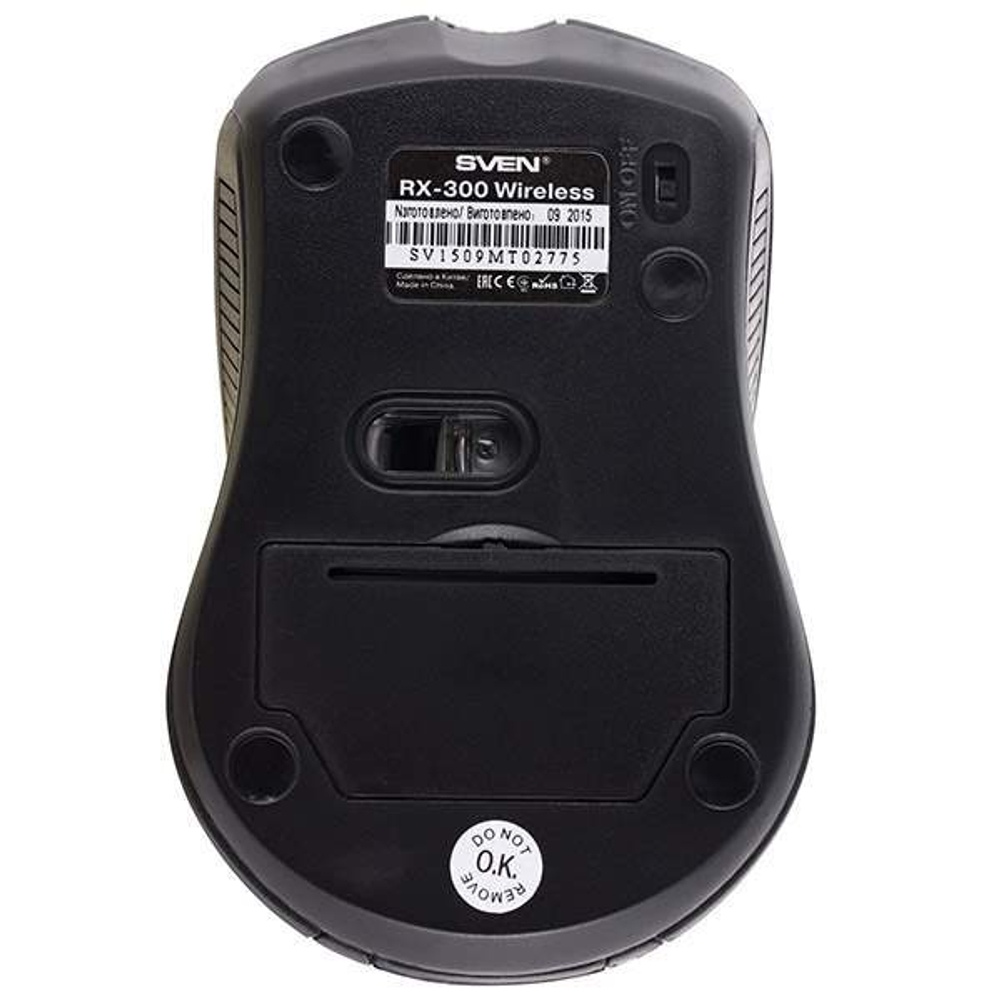 Беспроводная мышь Sven RX-300 Black (SV-03200300W)