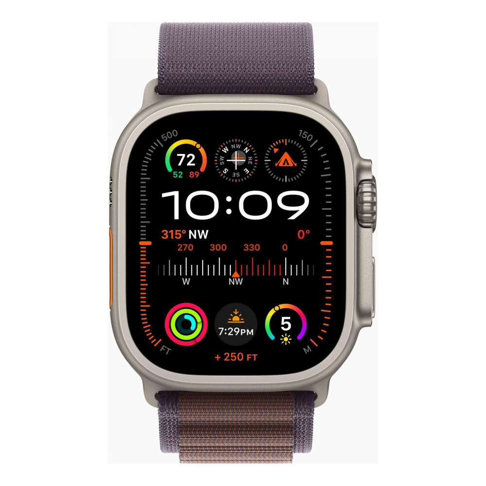 Смарт-часы Apple Watch Ultra 2 49 мм, Alpine loop, размер 130-160 мм, индиго, 1988143