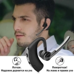Беспроводная Bluetooth гарнитура Taymlux К6 черная