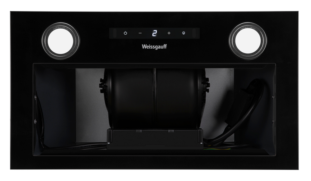 Вытяжка встраиваемая Weissgauff BOX 1200 BL Black