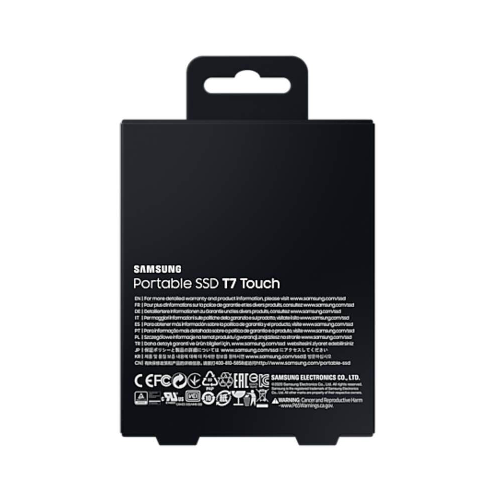 Внешний SSD диск Samsung T7 Touch 2ТБ (MU-PC2T0K)