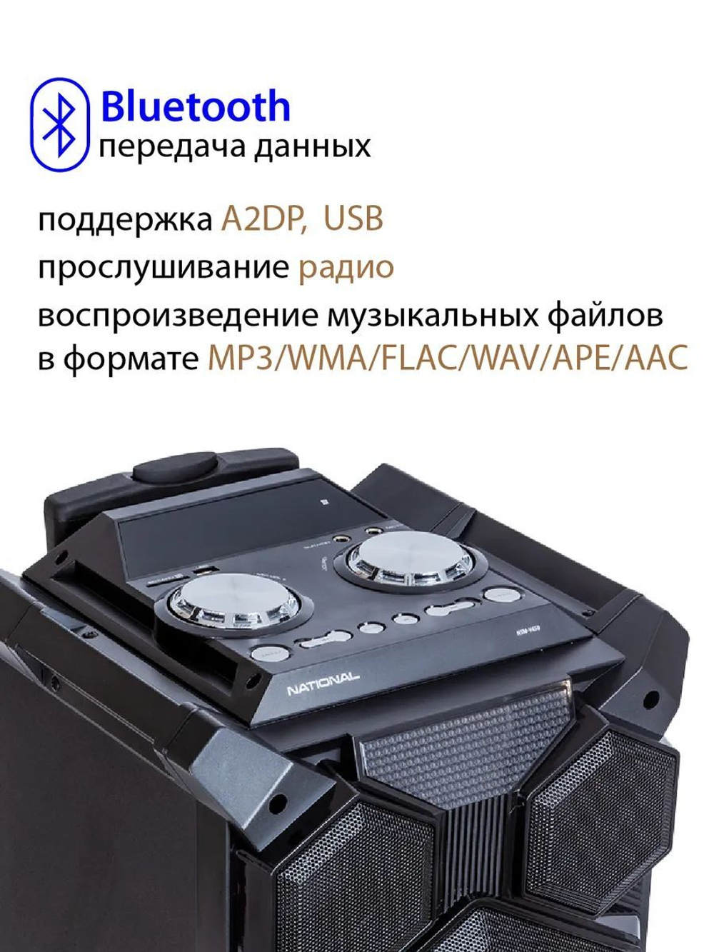 Портатиная колонка  National NSM-V450
