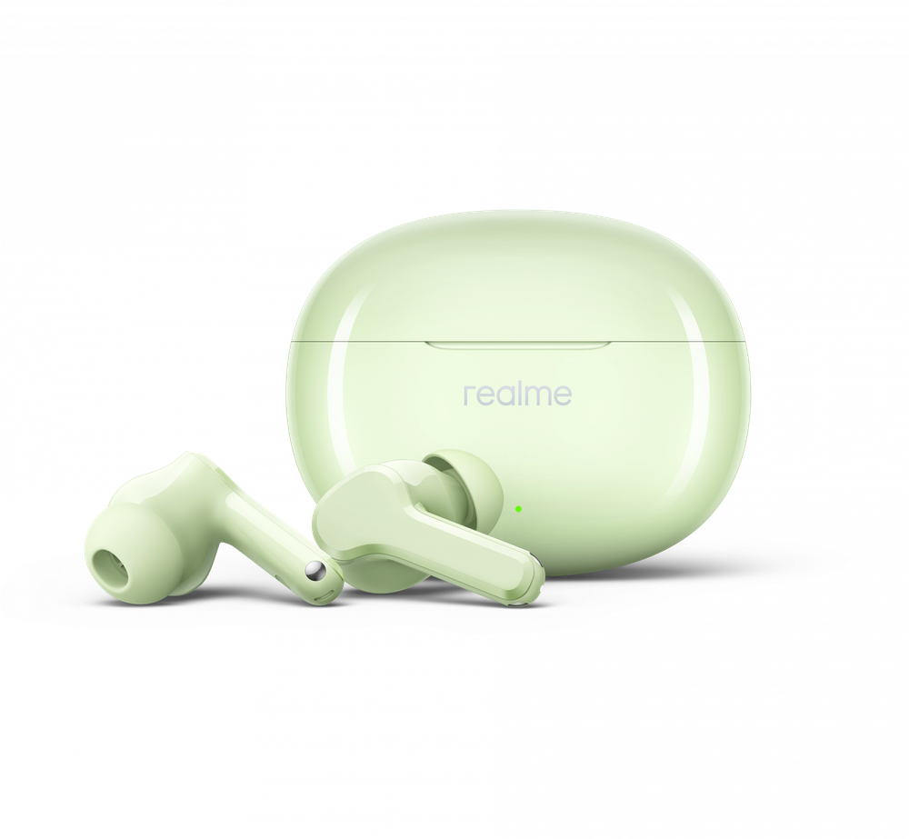 Беспроводные наушники Realme Buds T110 зеленые