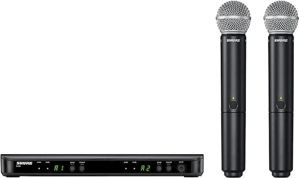 Микрофон Shure BLX288 / PG58=-J11