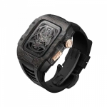 Умные часы Vertu MetaWatch H1 Black Diamond, 1,85&quot;, Bluetooth, черный/серебристый
