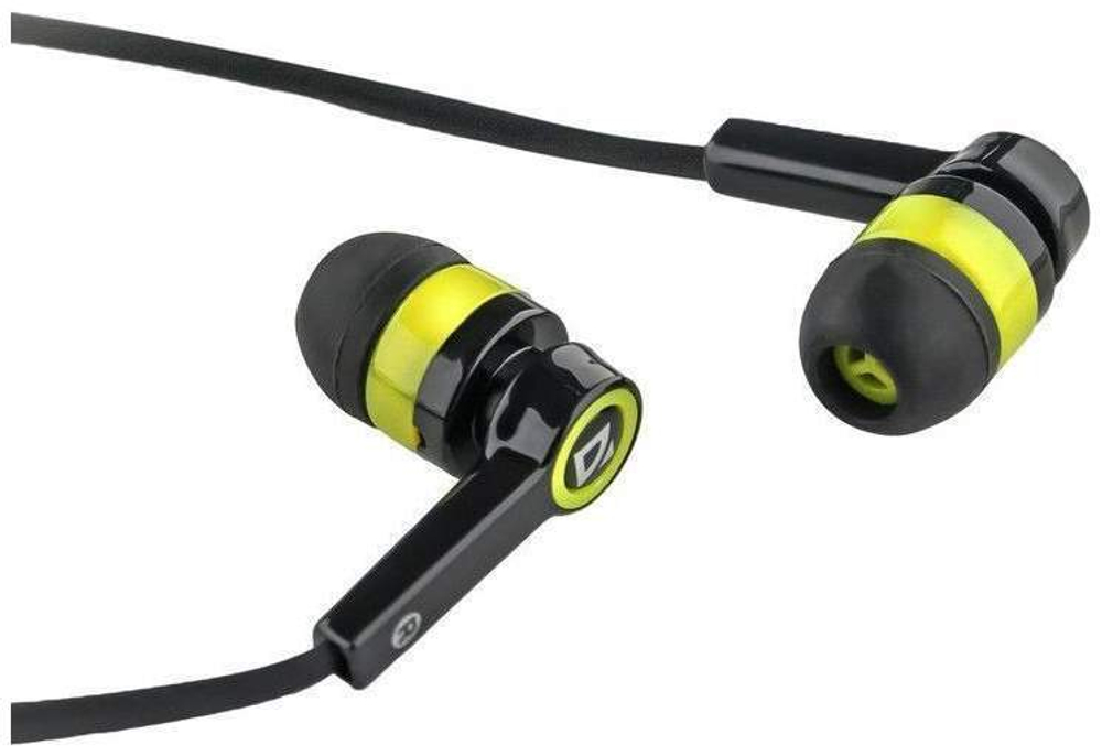 Наушники Defender Pulse 420 Yellow/Black