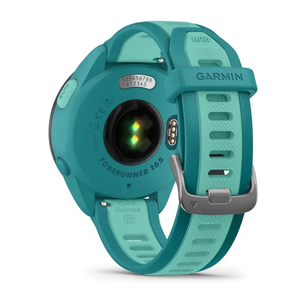 Смарт-часы Garmin Forerunner 165 Music голубой (010-02863-32)
