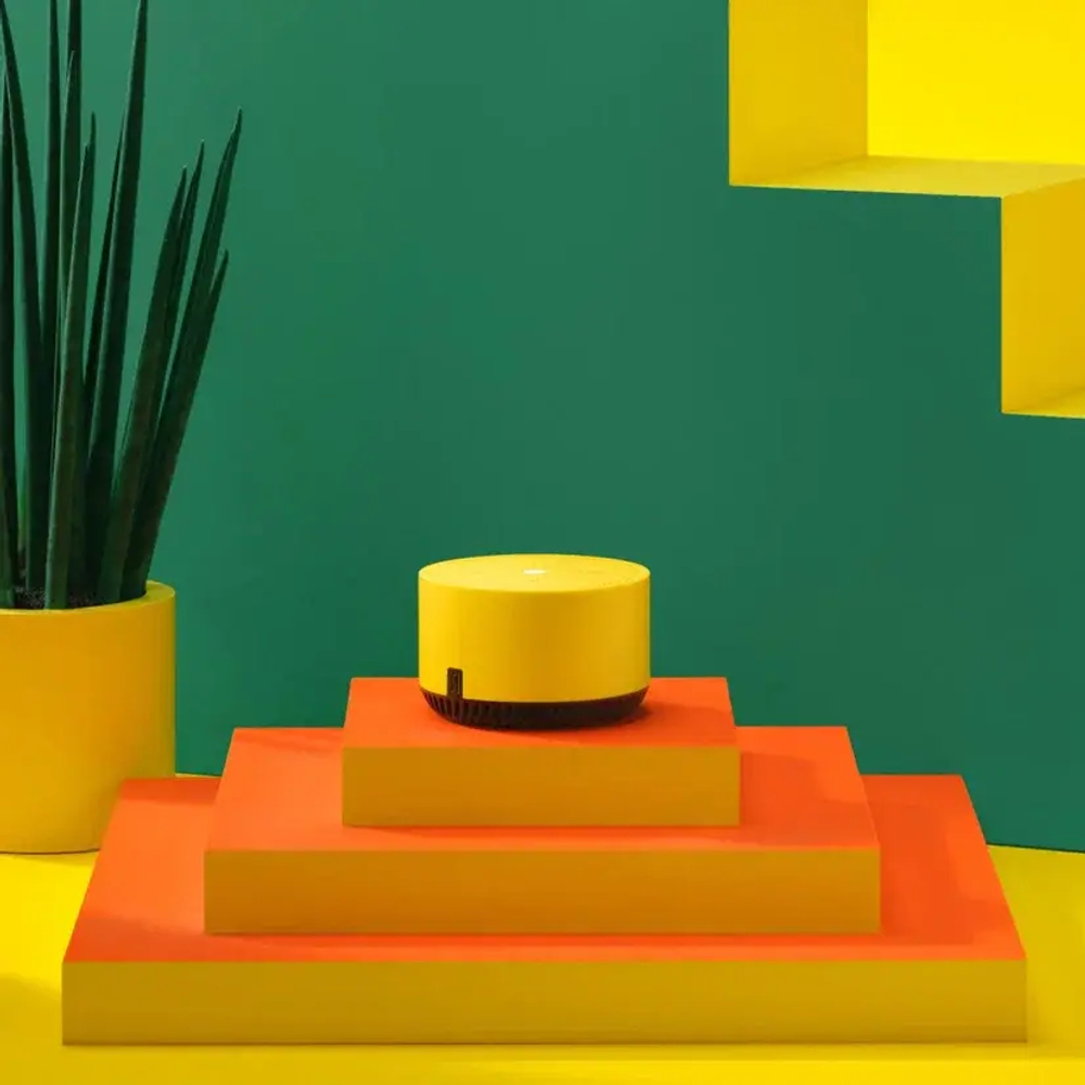 Умная колонка Яндекс Станция Лайт Yellow (YNDX-00025Y)