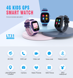 Детские умные смарт-часы Smart Baby Watch LT31E (Голубой)