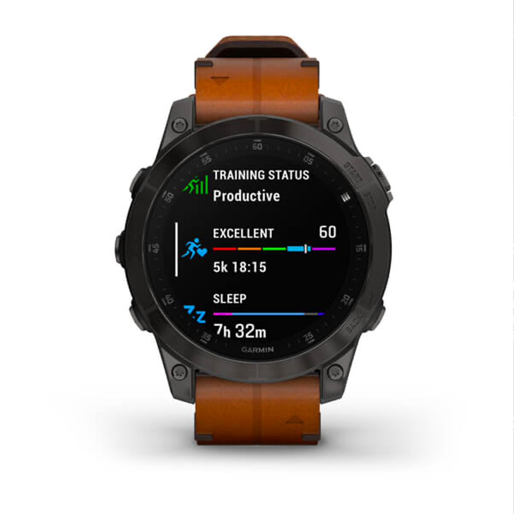 Спортивные титановые наручные часы Garmin Epix Gen 2 010-02582-30