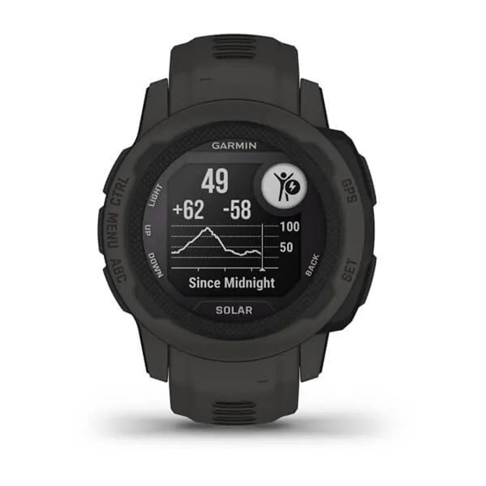 Смарт-часы Garmin Instinct 2S Solar (010-02564-00) Graphite