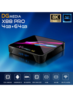 Андроид ТВ приставка для телевизора DGMedia X88 Pro s905X3 4/64 GB