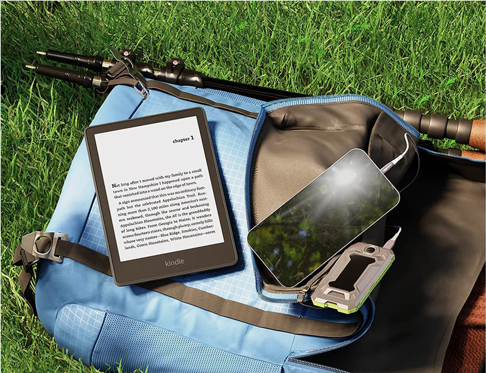 Электронная книга Amazon Kindle PaperWhite 2021 16Gb Special Offer с чехлом Blue