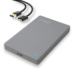 Внешний жесткий диск TLC Slim Portable, Портативный HDD 2,5" 320 Gb USB 3.0, Серый