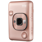 Фотоаппарат моментальной печати Fujifilm Instax Mini Liplay Blush Gold Bundle